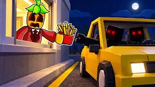 Vendí PAPAS FRITAS a ANOMALÍAS con Mis Amigos en Roblox