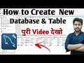 How to Create a Database and Tables In MySQL Workbench MySQL Workbench Tutorial