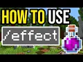 How To Use Effect Command In Minecraft Bedrock Java