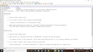 Spring annotations Component Controller and RestController