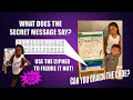 Help Us Decipher the Coded Message - Tiny Tate Adventures
