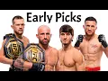 The Most Skilled Card Ever Volkanovski vs Evloev Yan vs Merab 3 UFC 333 Early Picks