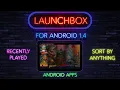 LaunchBox for Android 1 4 - Recently played sorting tracking and organization wins