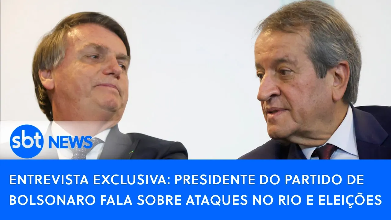????Poder Expresso: Exclusivo: presidente do partido de Bolsonaro fala sobre ataques no Rio e eleições