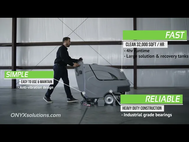 ONYX DX32T | 32" Battery Autoscrubber