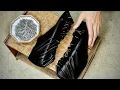 Lagu Making HANDMADE Classic Wholecut Oxford Shoes in Black Calf Leather
