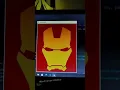 Ironman Mask using python turtle graphics