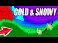 This Winter Weather Pattern Just Turned COLD SNOWY