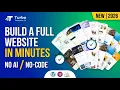 How to Build a FULL Website in Minutes No Ai No-Code NEW 2026 turbo template