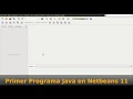 Primer Programa Java en Apache Netbeans 11