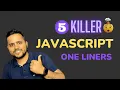 5 Must-Know JavaScript One Liners for Every Web Developer Akash Devgan