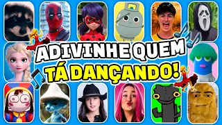 ADIVINHE QUEM TÁ DANÇANDO! 💃🎵 Pedro Pedro, Ana Castela, Amostradinho, Deadpool, Ó U Gás, Emily Vick