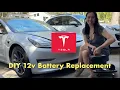 How to Replace Tesla Model 3 12v Battery - DIY in 10 minutes