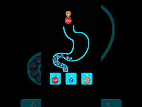 Gazoz kapaklari bosluga sigdirma #chellenge #gaming #ytdayibenionecikarnolur #games