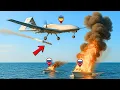 Download Lagu Precision Strike: Ukrainian Drone Turns Russian Boat into Fireball