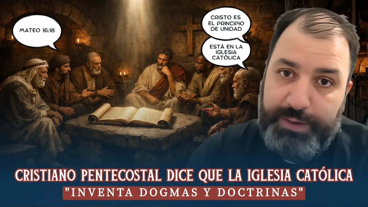 Cristiano Pentecostal dice que la Iglesia Católica "inventa dogmas y doctrinas". Esto pasó