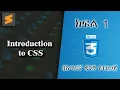 1 Introduction to CSS Everyone can code