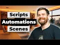 How To Use Home Assistant Automations Scene and Scripts