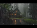 HEAVY RAIN at Night to Sleep Instantly - Study, Relax, Reduce Stress with Rain Sounds