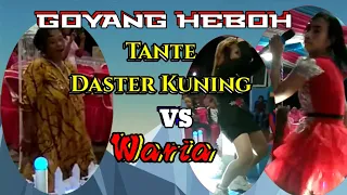 goyangan heboh tante daster kuning