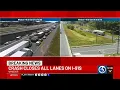 FIRST ALERT TRAFFIC I-91 south closed in Windsor after tractor-trailer crash injuries reported