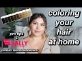 HOW TO DYE YOUR HAIR AT HOME LIKE A PRO WITH SALLY S PRODUCTS HAIRDRESSER TIPS RECOMMENDATIONS