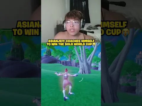 Bro is coaching himself😭 #fortnite