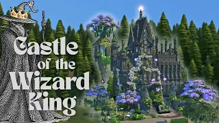 castle of the wizard king the sims 4 stop motion build no cc