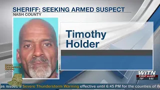 Deputies search for Nash County armed suspect last seen with a black rifle in the woods