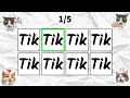 Say The Word On Beat Challenge Level 1 - 5 Level Easy to Insane