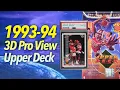 MICHAEL JORDAN PSA 10 Hunt 1993-94 Upper Deck 3D Pro View NBA Basketball Hobby Box