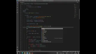 The Pong game in Javascript 09 - Keyboard Input and collision