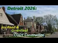 Detroit s Joy Road Greenfield Neighborhood Cody High School Construction Garden View Estates