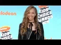 Shelby Simmons 2019 Kids Choice Awards Orange Carpet