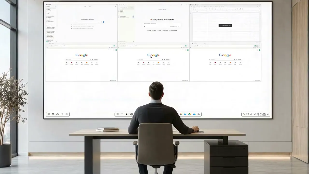 Novastart - The Infinite Canvas OS