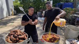 I Flew to Louisiana to Try the 1 000 PLATINUM Seafood Boil Experience