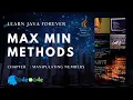 min max function in java Maximum and minimum in Java