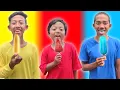 Download Lagu TANTANGAN MAKANAN 1 WARNA / MUKBANG ES KRIM HANYA 1 WARNA MERAH, KUNING DAN BIRU! Mikael TubeHD