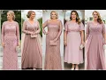 Elegant Plus Size Dusty Rose Mother of The Bride Dresses - 2025 Style Picks for Modern Moms
