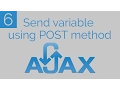 Learn Ajax Send variable using post method