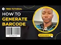 How to generate Barcode in JavaScript and HTML