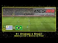 PES 2013 (PC) American Cup #1 Uruguai x Brasil | Oitavas de Final