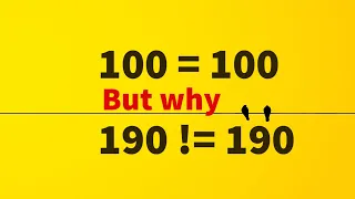 Java Puzzle E02 - Integer 100 100 But Why 190 190