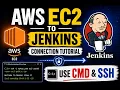AWS EC2 to Jenkins Connection Tutorial Use CMD SSH