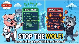 Secure Application Development Input Validation SQLi TOCTOU CompTIA Security SY0-701