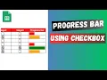 Adding Colors to a Progress Bar in Google Sheets