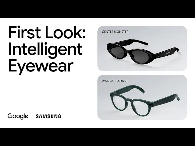 Video showing a sneak peek of intelligent eyewear