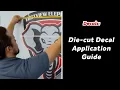 How to Apply Die-cut Decals - Decals com Guide