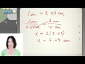 Converting Inches to Centimeters