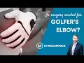 Golfer s Elbow Surgery - Is It Needed Dr Kyle McClintock